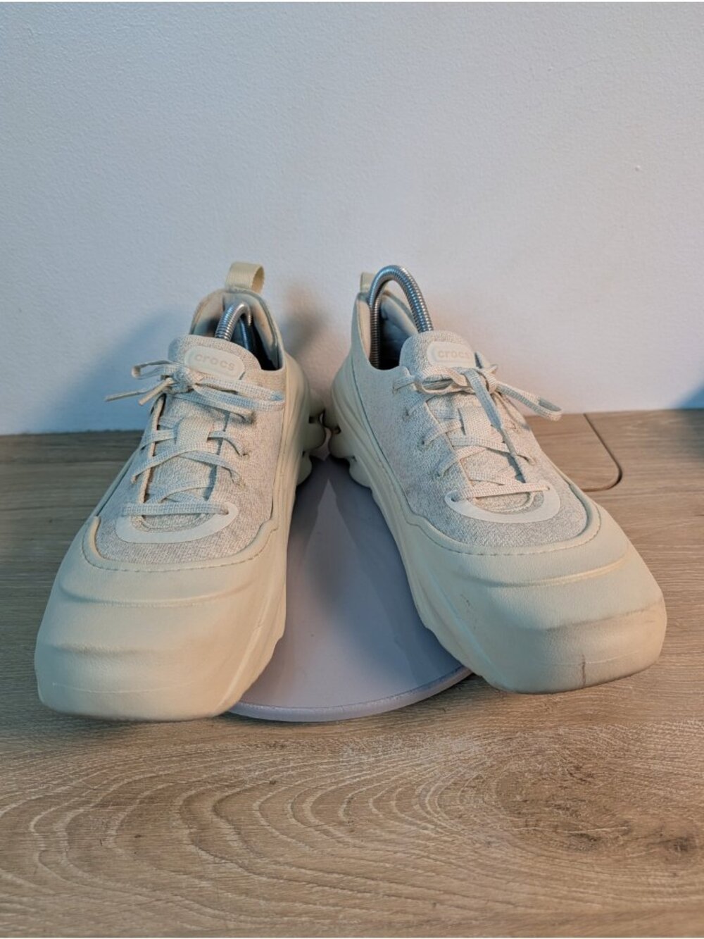 Crocs Echo Surge Atmosphere/Acidity Unisex Sneakers 210079 Men's 12 Beige